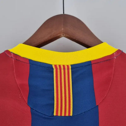 Camisola Retro 2010-2011 Barcelona Long Sleeve League Puyol