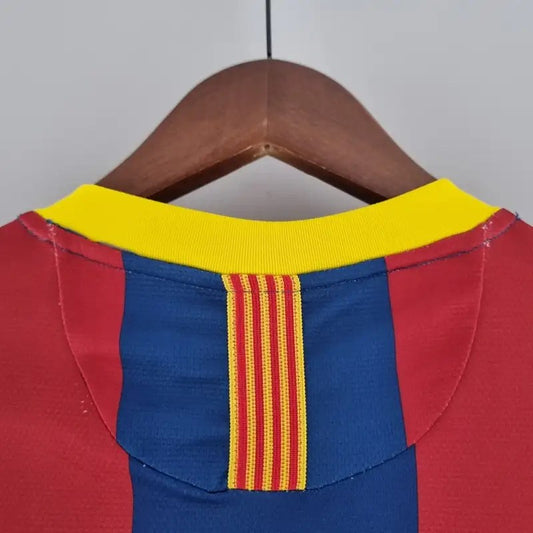 Camisola Retro 2010-2011 Barcelona Long Sleeve League Puyol