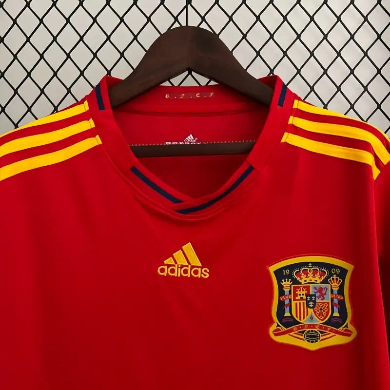 Camisola Retro 2010 Espanha Iniesta / Puyol