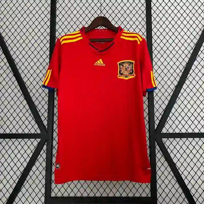 Camisola Retro 2010 Espanha Iniesta / Puyol