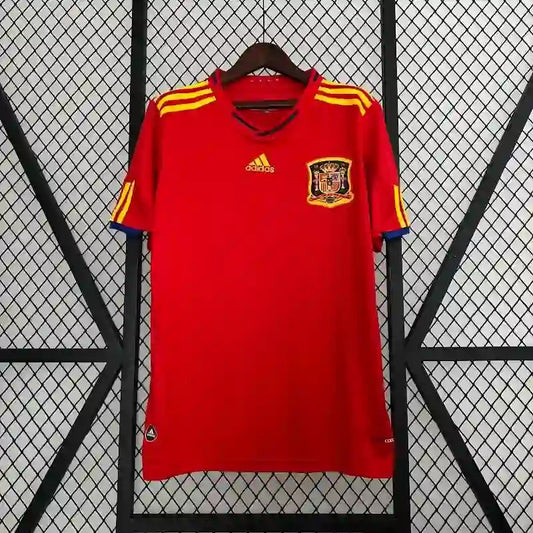 Camisola Retro 2010 Espanha Iniesta / Puyol