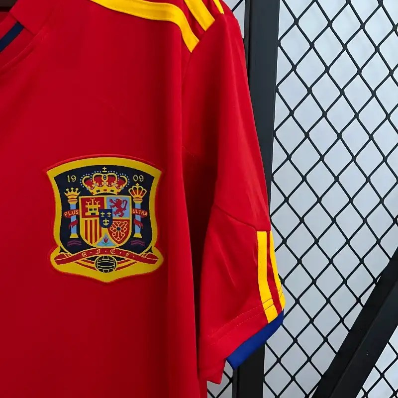 Camisola Retro 2010 Espanha Iniesta / Puyol
