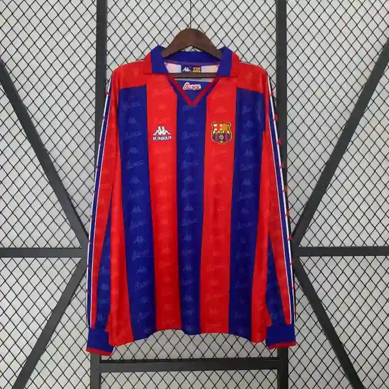 Camisola Retro 1996-1997 Barcelona Long Sleeve Ronaldo Nazario