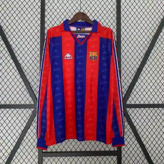 Camisola Retro 1996-1997 Barcelona Long Sleeve Ronaldo Nazario