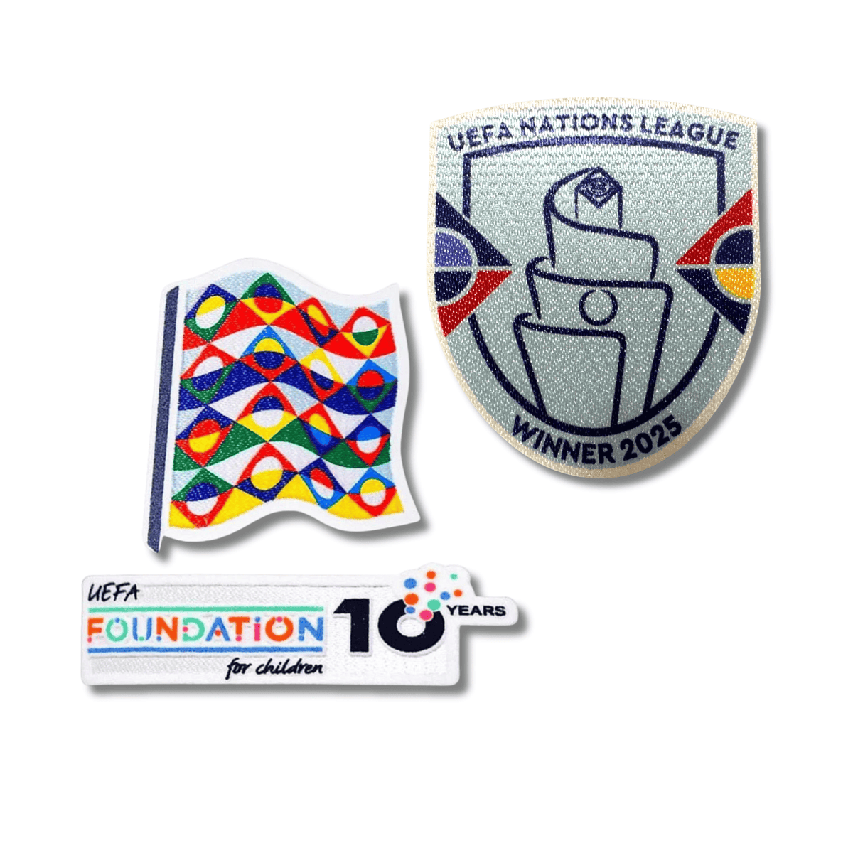 BADGE - LIGA DAS NAÇÕES + FOUNDATION + VENCEDOR