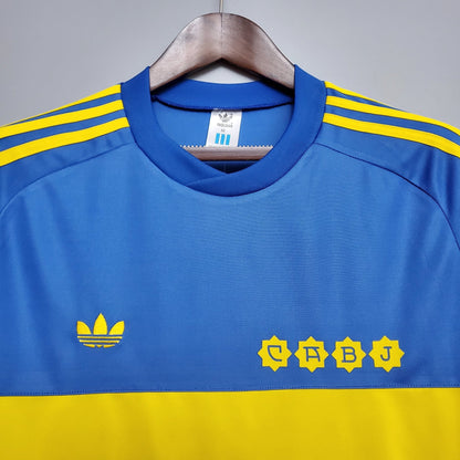 Camisola Retro 1981 Boca Junior Home – Long Sleeve Maradona