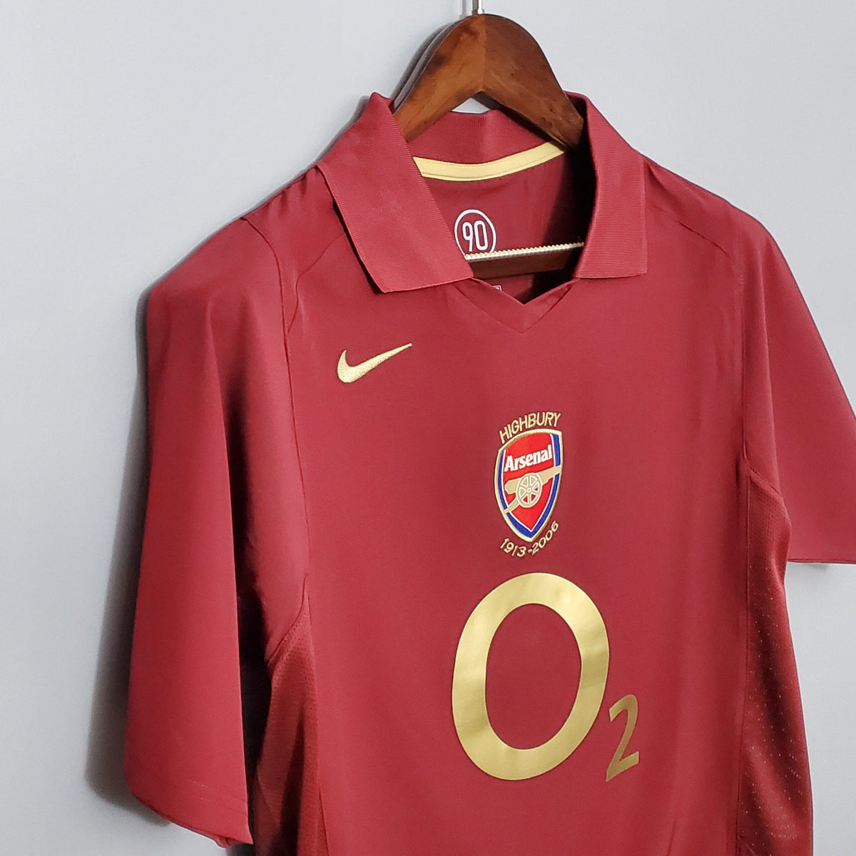 Camisola Retro 2005-2006 Arsenal Home Henry