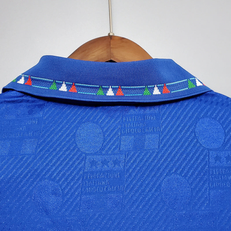 Camisola Retro 1994 Itália Home Baresi