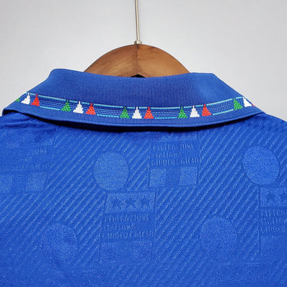 Camisola Retro 1994 Itália Home Baresi