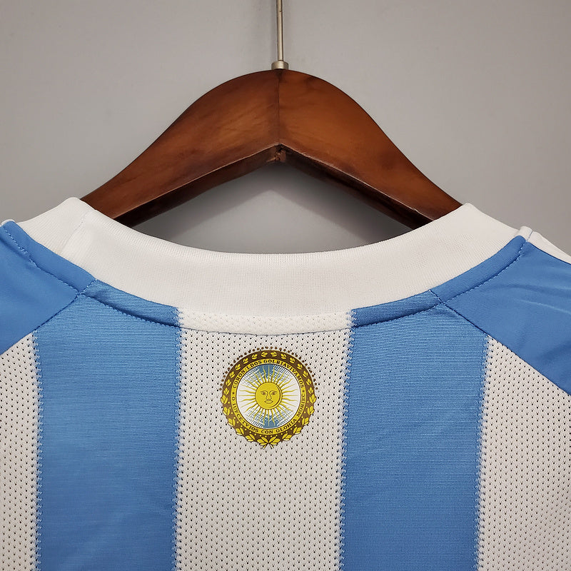 Camisola Retro 2010 Argentina Home Messi