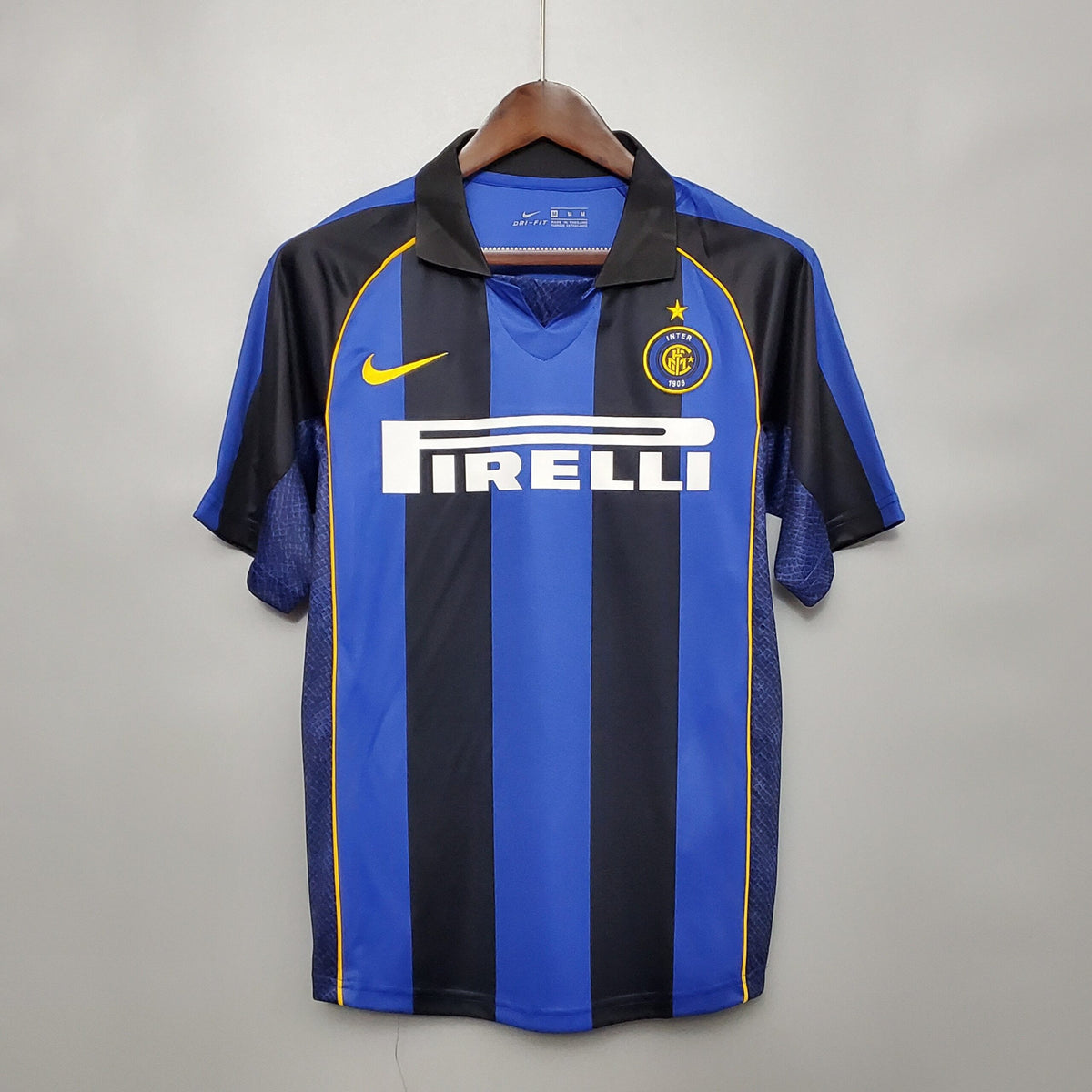 Camisola Retro 2001-2002 Inter milan Home Cannavaro / Ronaldo Nazario