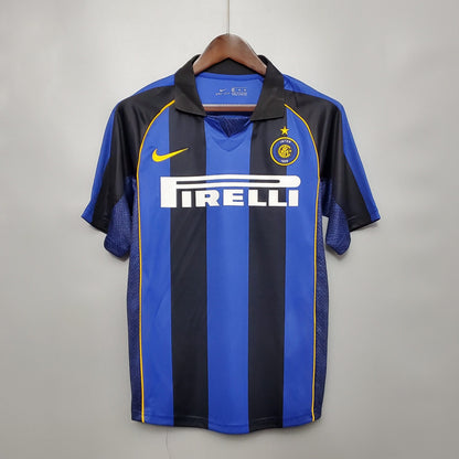 Camisola Retro 2001-2002 Inter milan Home Cannavaro / Ronaldo Nazario