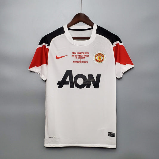 Camisola Retro 2010-2011 Manchester United Finals Away Rooney