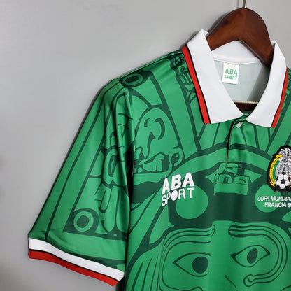 Camisola Retro 1998 México Home Jorge Campos