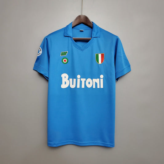 Camisola Retro 1987-1988 Naples Home Maradona