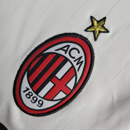 Camisola Retro 06/07 AC Milan Away Final Champions League - Branca