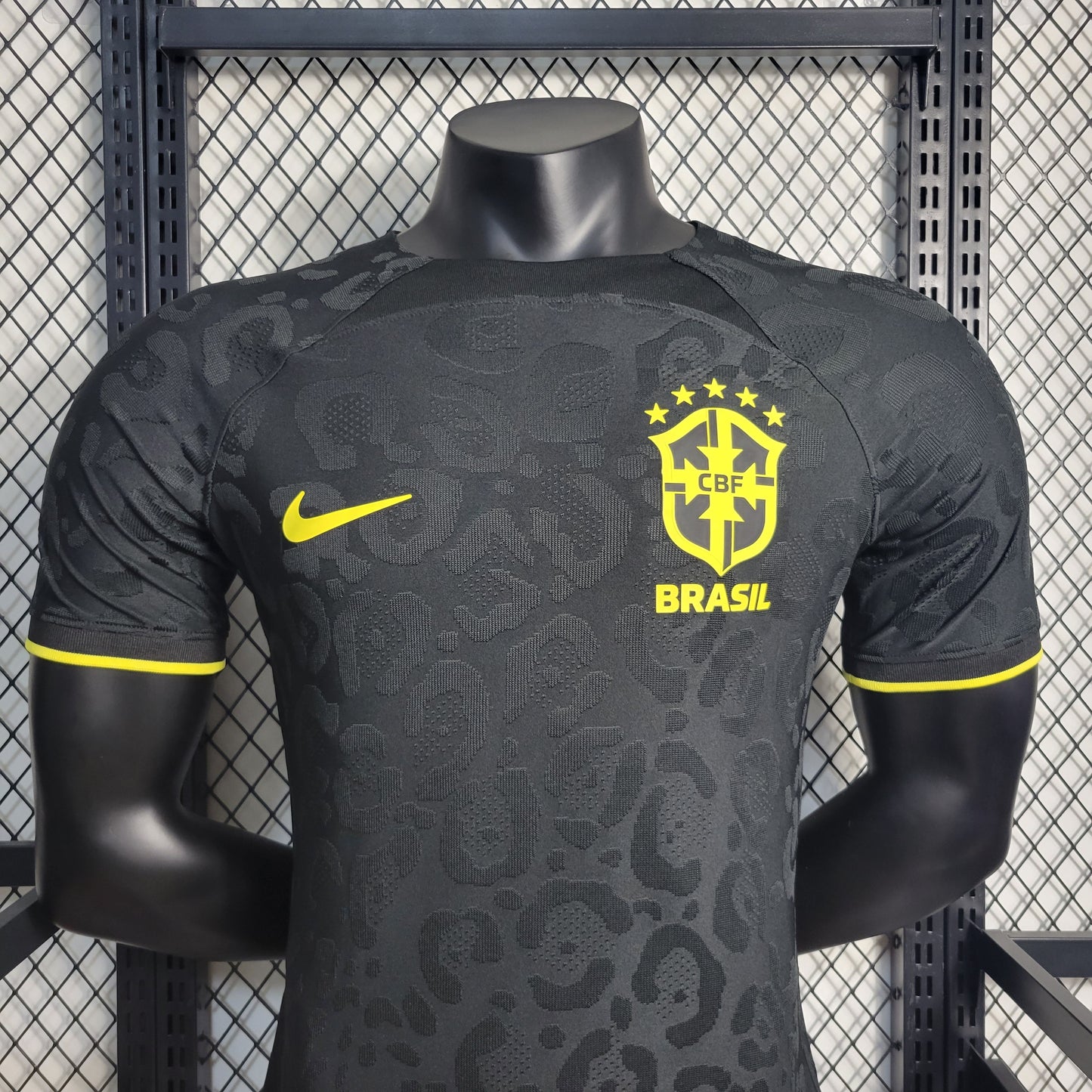 Maillot d'Entraînement Brésil 23/24 Noir